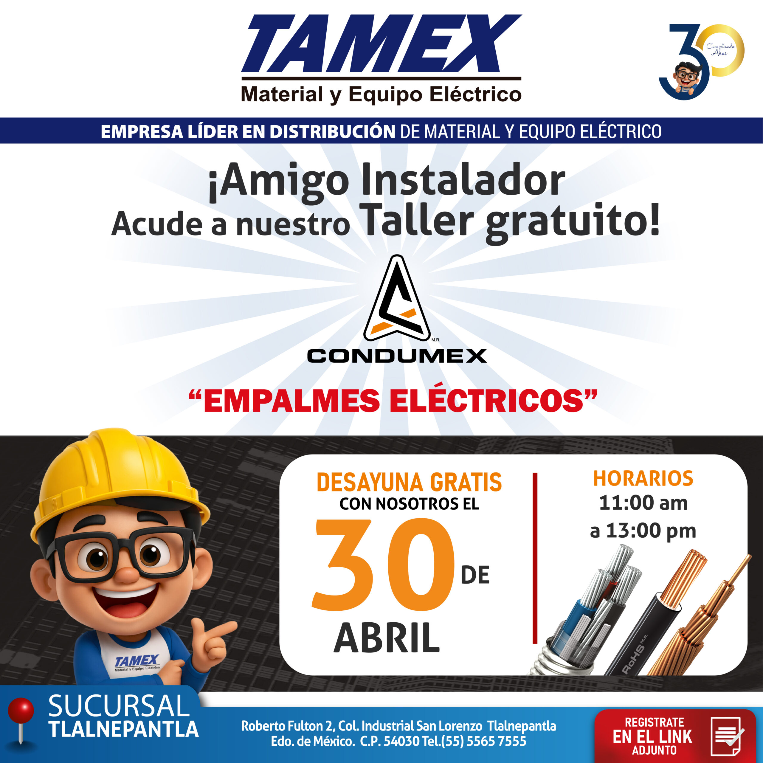 2026/abr/30 CONDUMEX Tlalnepantla