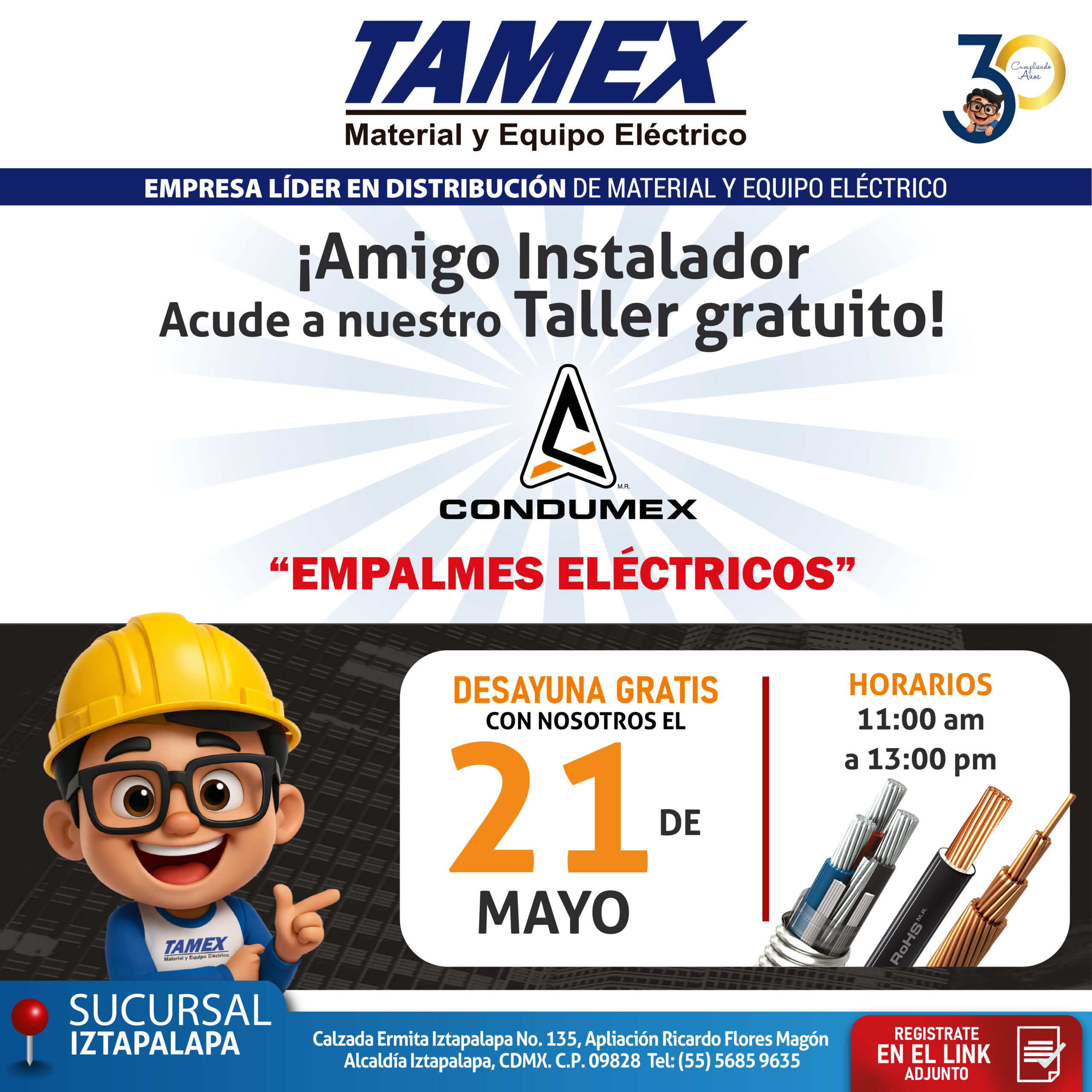 2026/may/21 CONDUMEX Iztapalapa